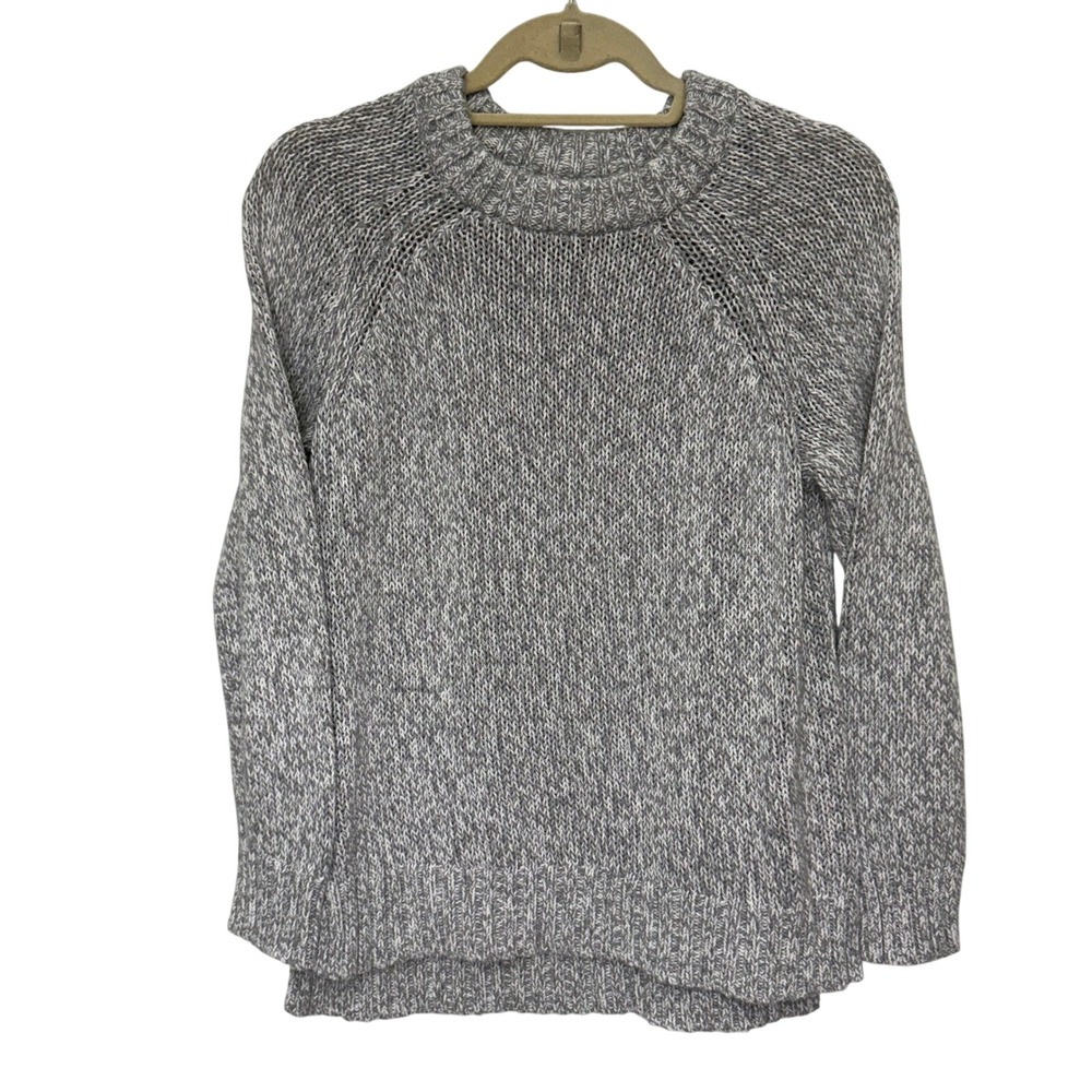 Aerie Speckled Knit Sweater Crew Neck Long Sleeve Women‎ Size S